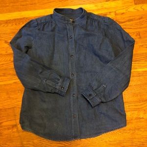 APC shirt cotton/linen blend size S